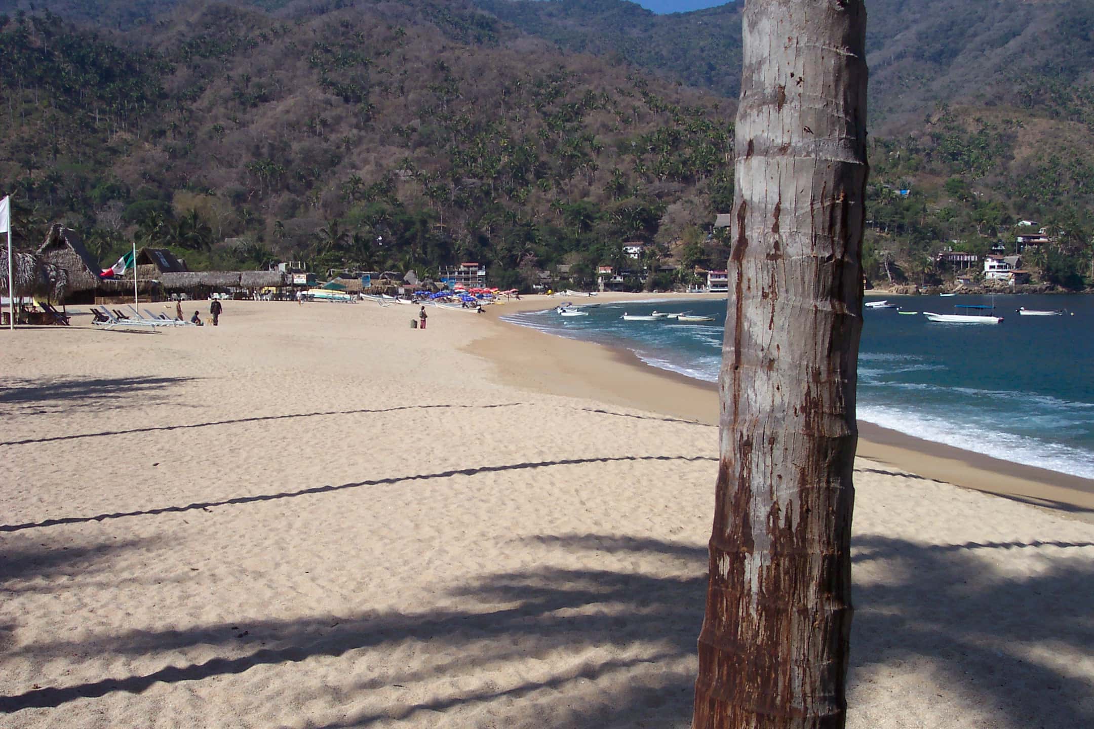 Yelapa: the beach in the cove